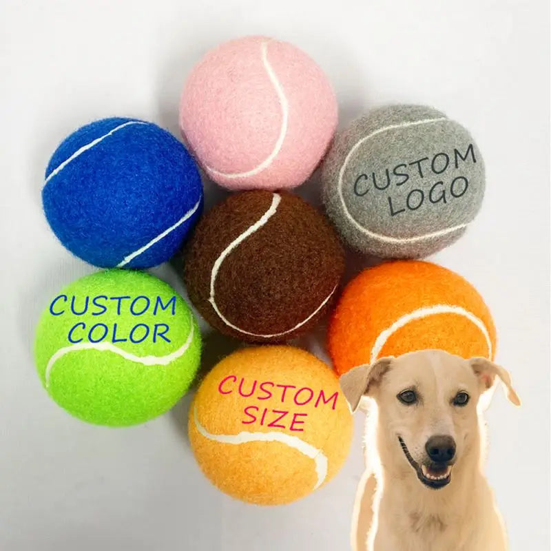 Custom Tennis Balls with Logo | 7-Day Lead | 15 Colors