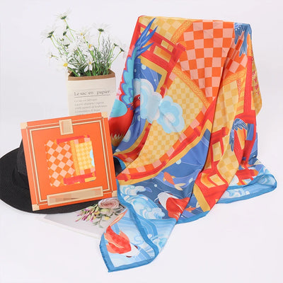 Custom Screen Printed Promotional Scarves | 1,000-Piece MOQ & 35-Day Lead Time | Corporate Events & Institutional Programs