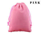 Custom Velvet Drawstring Pouch for Jewelry | Hot Stamping & Low MOQ 100