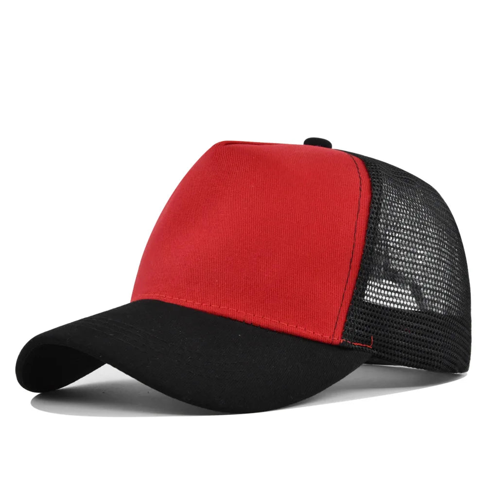 Custom Trucker Hat 5 Panel Mesh | 30 Pcs MOQ Bulk Wholesale Cap