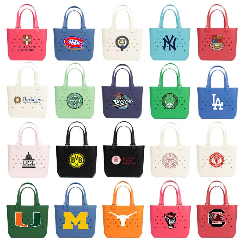 Custom Waterproof EVA Beach Tote Bag | 10 MOQ, CE/UL/RoHS Certified, 30 Colors