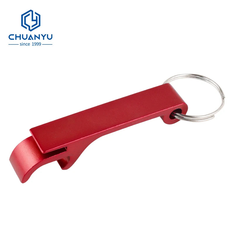 Custom Bottle Opener Keychain with Laser Logo | MOQ 100