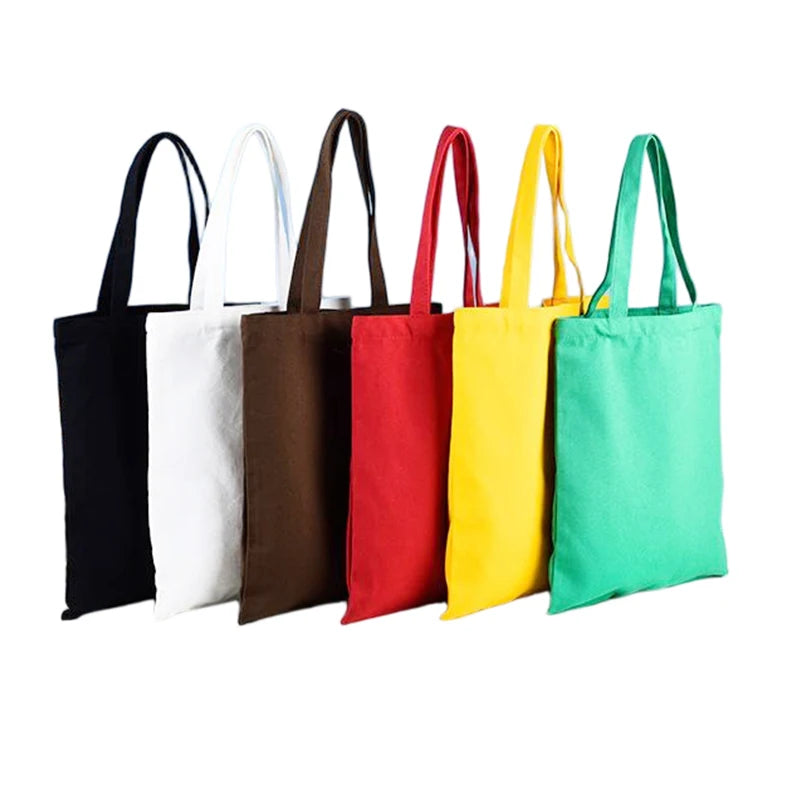 Large Cotton Canvas Tote Bag – Custom Printed Eco-Friendly Shopping Bag With Logo