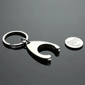 Custom Shopping Cart Token Keychain | 100 MOQ | 12-Day Lead