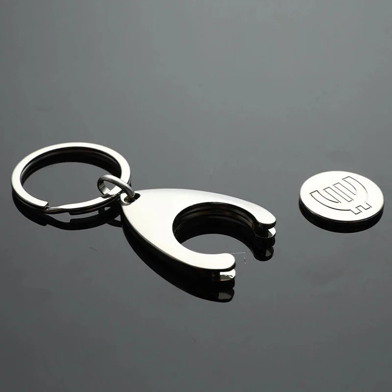 Custom Shopping Cart Token Keychain | 100 MOQ | 12-Day Lead