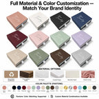 Custom FSC Certified Jewelry Drawer Box | MOQ 500 | 9-Day Lead Time