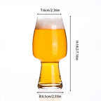 Custom Hand Blown Crystal Beer Mugs Wholesale | Logo Pint Glasses 48 MOQ