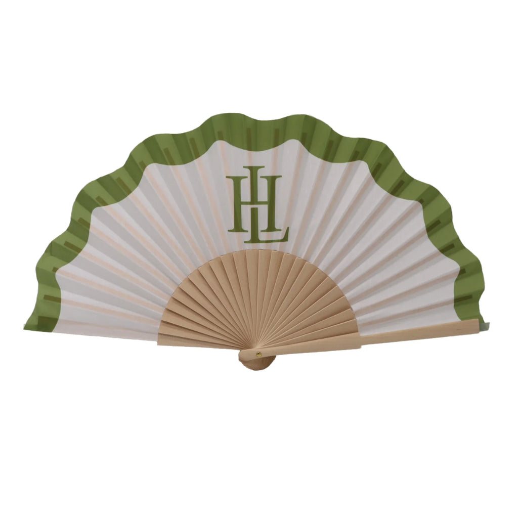 Custom Logo Bamboo Folding Hand Fan for Wedding and Holiday Gifts