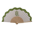 Custom Logo Bamboo Folding Hand Fan for Wedding and Holiday Gifts
