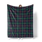 Custom Flannel Fleece Blanket | Recycled Polyester | Jacquard & Embroidery | MOQ 20 Pieces