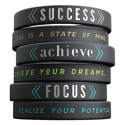 Custom Silicone Wristbands: SGS CE ROHS Certified, 50pcs MOQ, Debossed/Printed/Glow in Dark