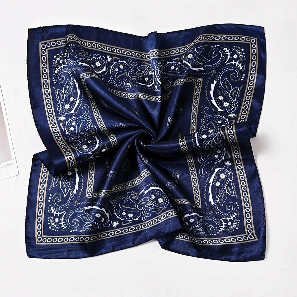 Personalized Silk Satin Scarves | 2-Piece MOQ & 3-7 Day Lead Time | 46 Colors | OEM Manufacture
