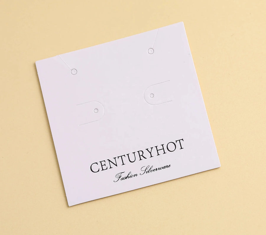 Custom Jewelry Packaging Cards | 400gsm | MOQ 100 | 15-Day Lead Time