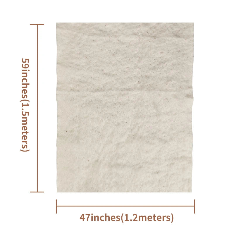 Luxury Grade Extra Long Staple Cotton Batting | 200 GSM | 120x150cm | 45 MOQ