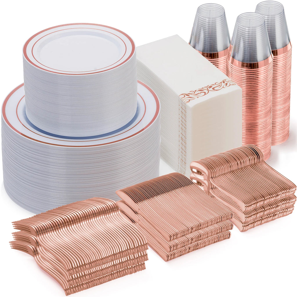 Premium Tableware Set 700 Pcs with Logo | 7-Day Lead Time