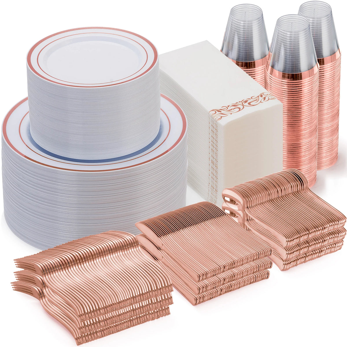 Premium Tableware Set 700 Pcs with Logo | 7-Day Lead Time