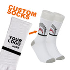 Custom Bamboo Cotton Socks with Logo | No MOQ | 7-Day Lead