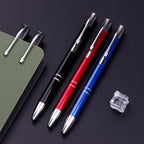 Custom Metal Ballpoint Pens: 100 MOQ, 20-Day Lead, 1.0mm | Personalized Logo Promotional Gifts