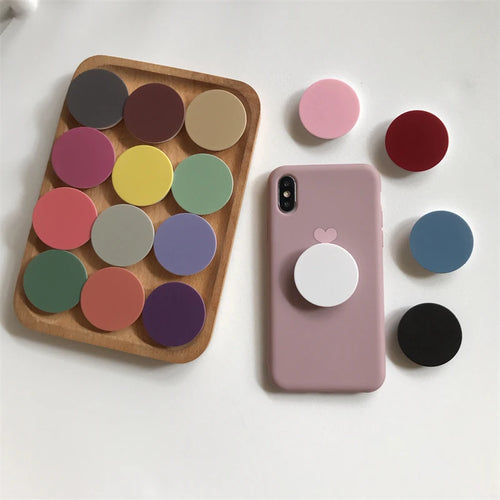 Custom ABS Phone Grips 10 MOQ | 360° Rotating UV Print Logo Promo