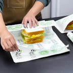 Custom Food Wrapping Paper | FDA Certified | Biodegradable PE Coated | Bulk