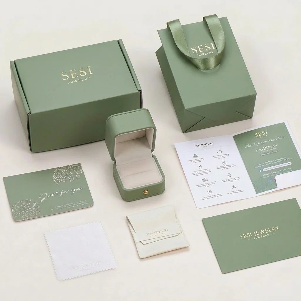Custom Luxury Jewelry Packaging Gift Kit | PU Leather Box | MOQ 20