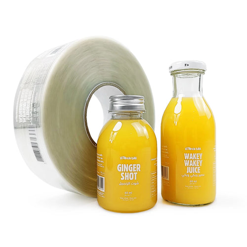 Eco-Friendly Transparent Labels | 500 Pcs MOQ, Food-Grade | Vinyl