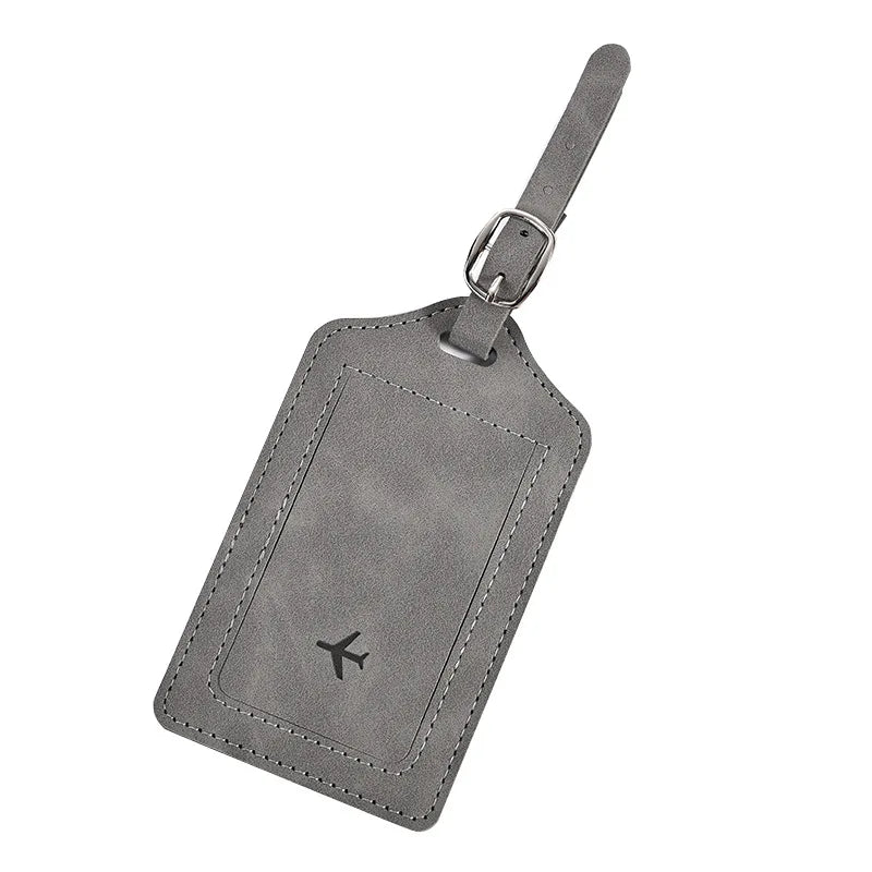 Custom PU Leather Luggage Tags with Logo – 100 MOQ, $35 Mold