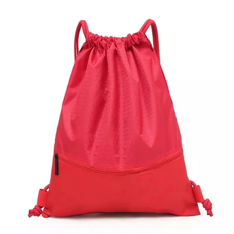 Minimalist Drawstring Backpack 420D Polyester | Custom Logo Bags for Events, Schools & Brands