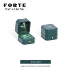 Custom Leather Jewelry Boxes with Logo – LED Light, PU Leather
