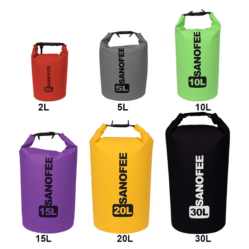 Custom Waterproof Dry Bag 500D PVC | 200 MOQ for Outdoor Retail & Promotions