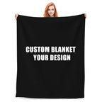 Custom Coral Fleece Blankets | 50 Pcs MOQ, $0.20/Piece | 3D Printing