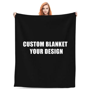 Custom Coral Fleece Blankets | 50 Pcs MOQ, $0.20/Piece | 3D Printing