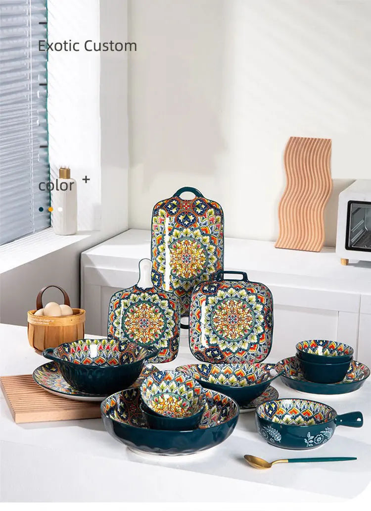 Custom Luxury Porcelain Dinnerware — 100 MOQ, 15-Day Lead
