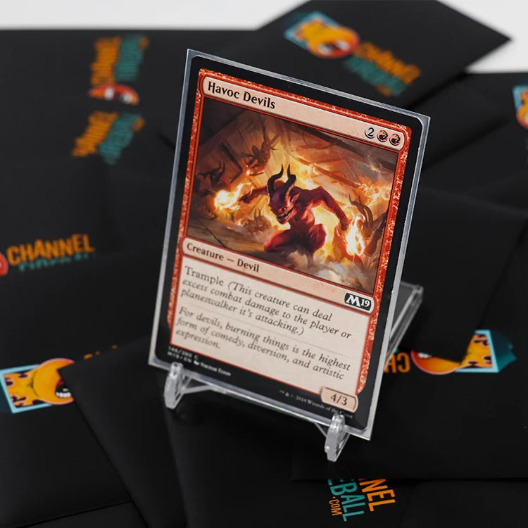 EN 71 Certified Card Sleeves 66x91mm | Custom Printing | 60k MOQ | Bulk