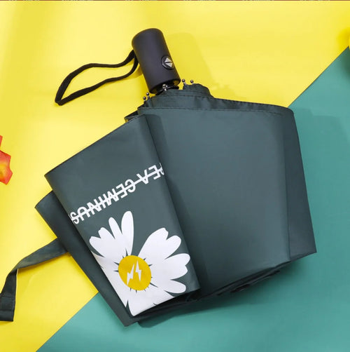 Custom 190T Pongee Umbrella with Logo | 100 MOQ Fully Automatic