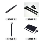 Custom nylon cable ties with adhesive backing for employee kits & conferences. 1,000 MOQ, 7-day samples, screen printing