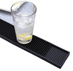 Custom PVC Bar Mat with Logo | Black, MOQ 500