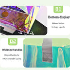 Custom PVC Tote Bags with Logo | Waterproof | MOQ 100
