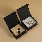 Custom Drawer Jewelry Box with Magnetic Closure | 100 MOQ, Free Sample, 8 Finishing Options
