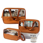 Low MOQ PVC Transparent Makeup Bag | Custom Logo Travel Bag