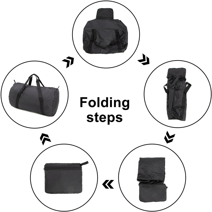 Custom 40L Foldable Duffel Bag — BSCI Certified, 31-Day Lead
