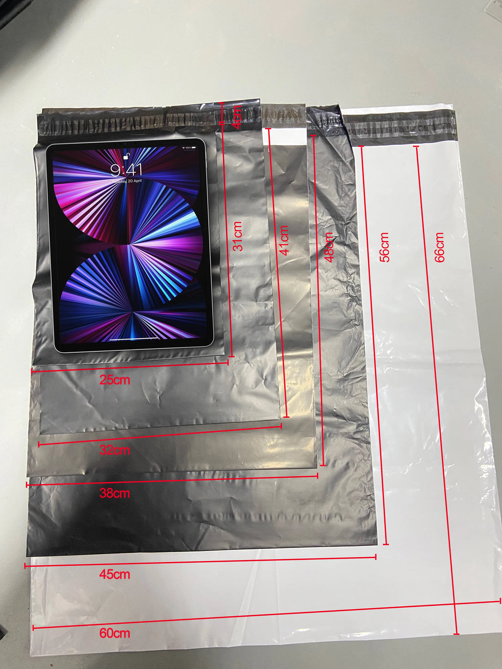 Biodegradable Poly Mailers 100 pcs | Custom Logo