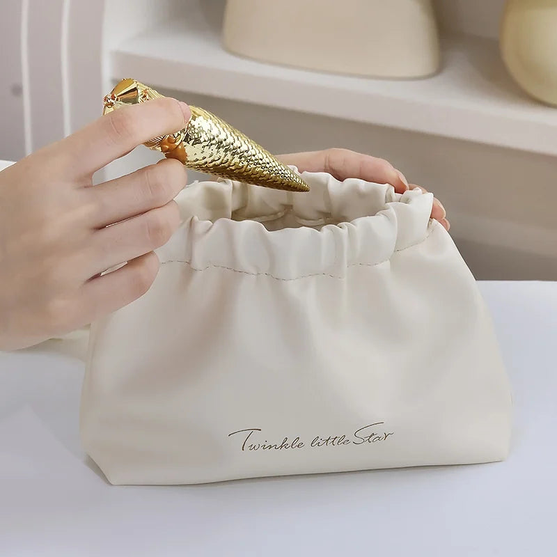 Custom PU Leather Cosmetic Bags | Open Top | 30-Day Lead