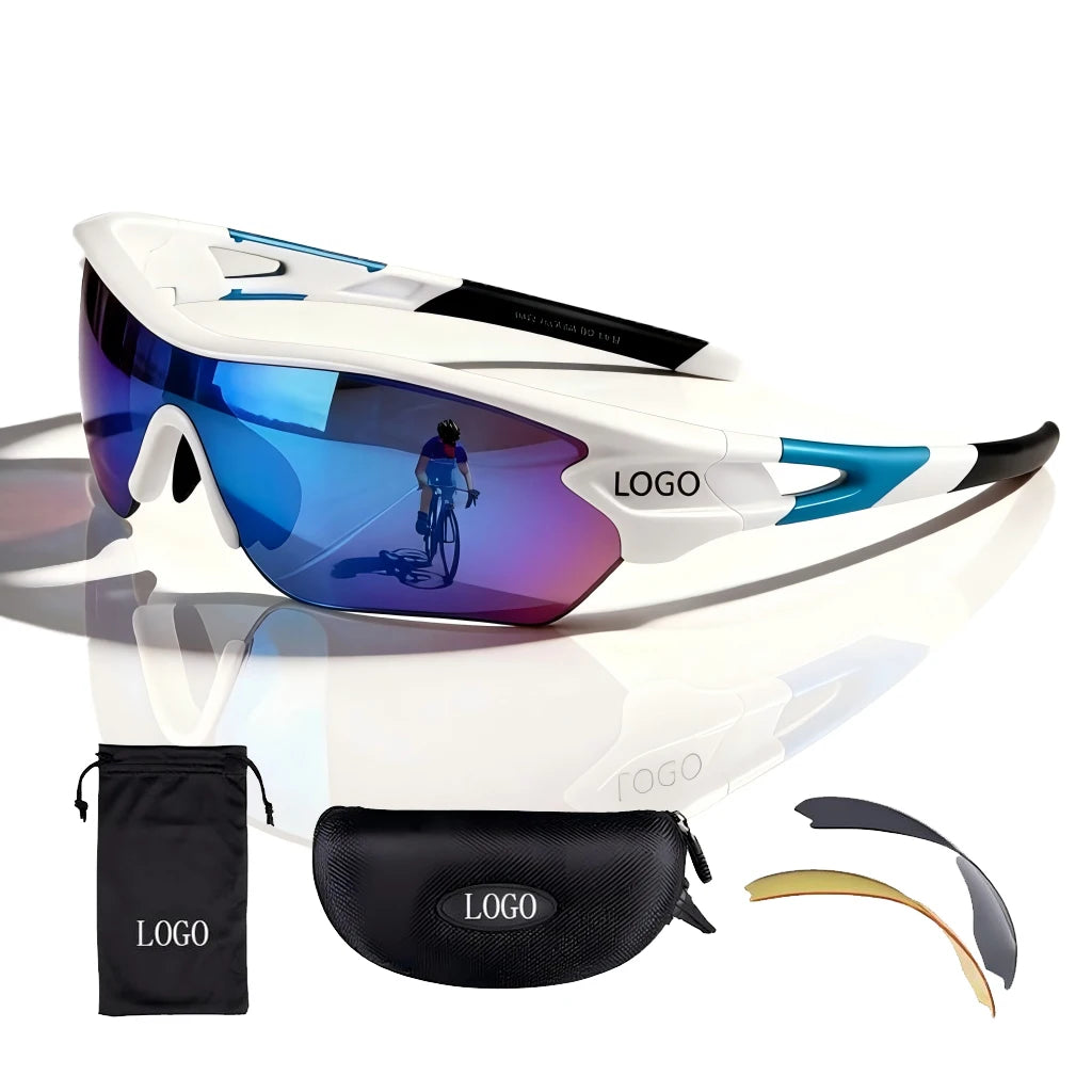 Custom Polarized Sports Sunglasses with Logo | MOQ 300 pcs