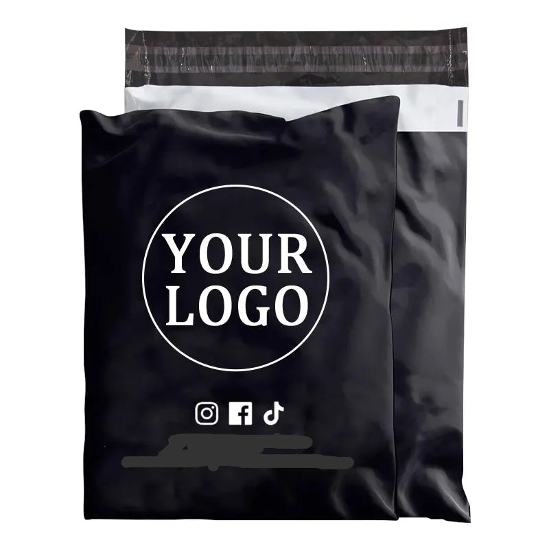 Custom Pink Poly Mailers 12wire | Logo Printing LDPE/HDPE Shipping Bags