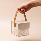 Custom Gift Boxes with Handle | Bulk MOQ 100 pcs