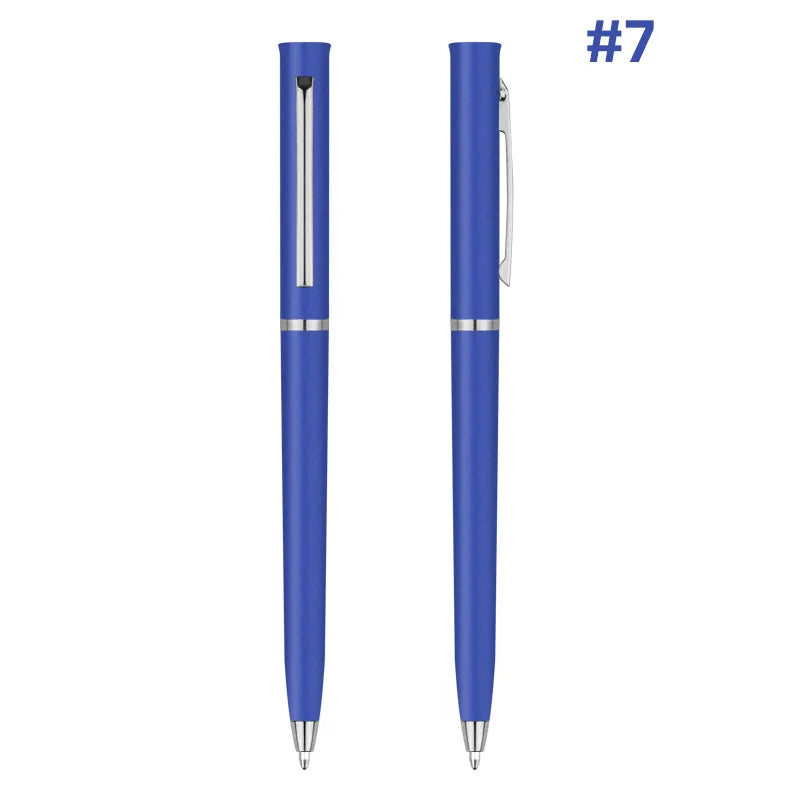 Custom Ballpoint Pens with Logo – 100 MOQ, UV Printing, 6g