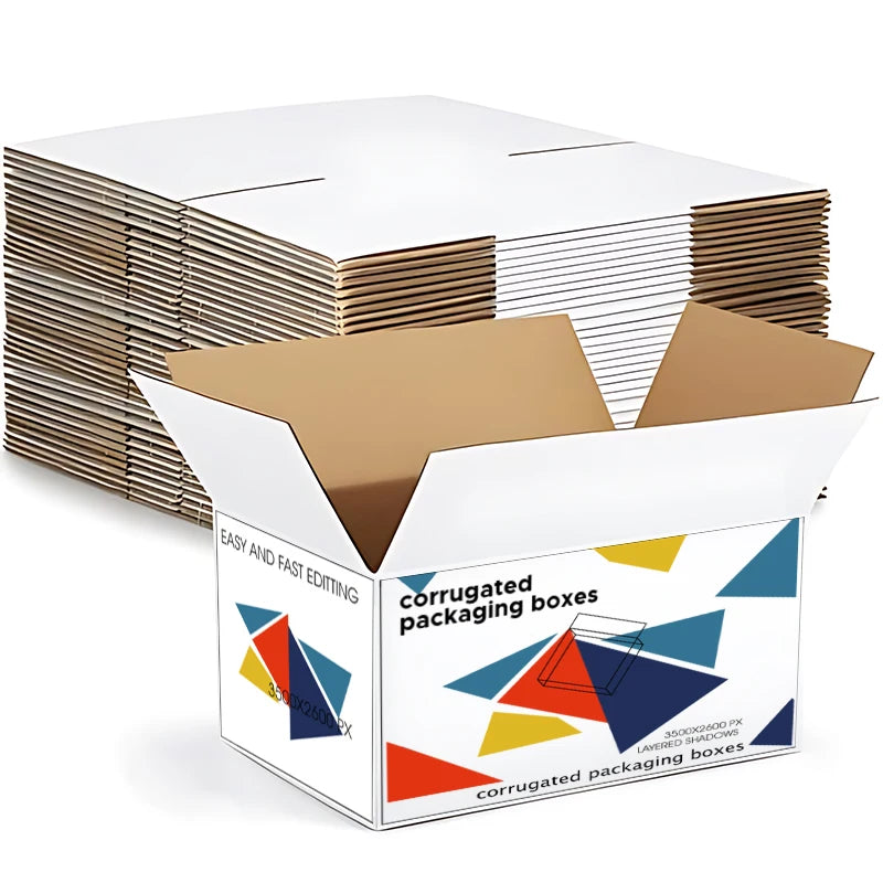 Custom Heavy Duty Corrugated Boxes | 500 MOQ | ISO9001 | 12-Day Lead