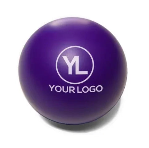 Custom PU Stress Relief Balls | Logo Printing $0.20/pc | 100 Pcs MOQ | Bulk Promotional Giveaways