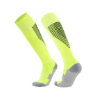 Custom Knee-High Sports Socks | Non-Slip Towel Bottom & Nylon/Cotton | 500-Piece MOQ | Team Sports